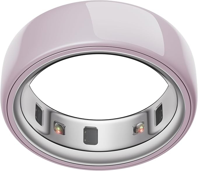 Oura Ring 4 Ceramic Petal Rose Tendre, размер 9
